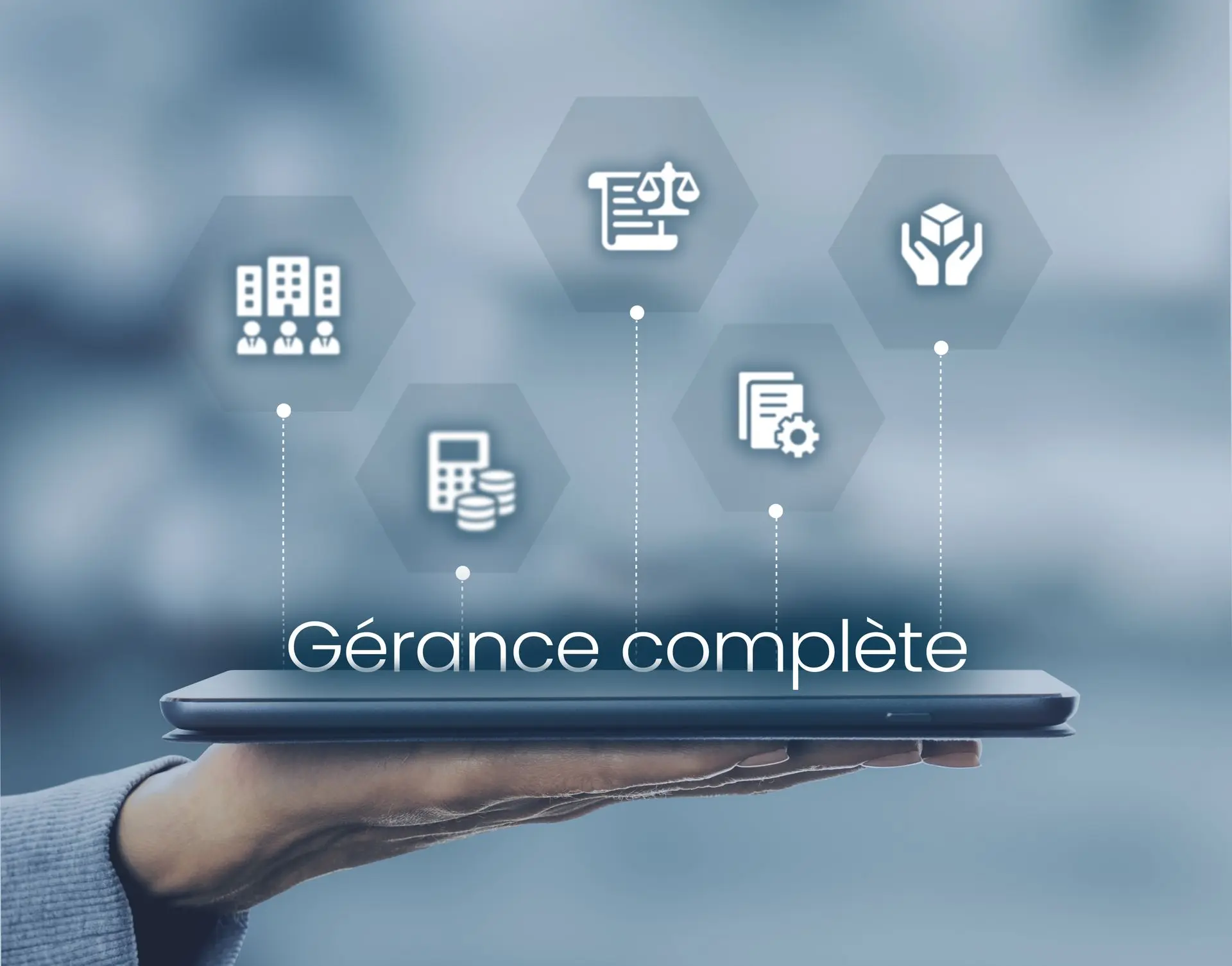 Photo  gérance complète et professionnelle